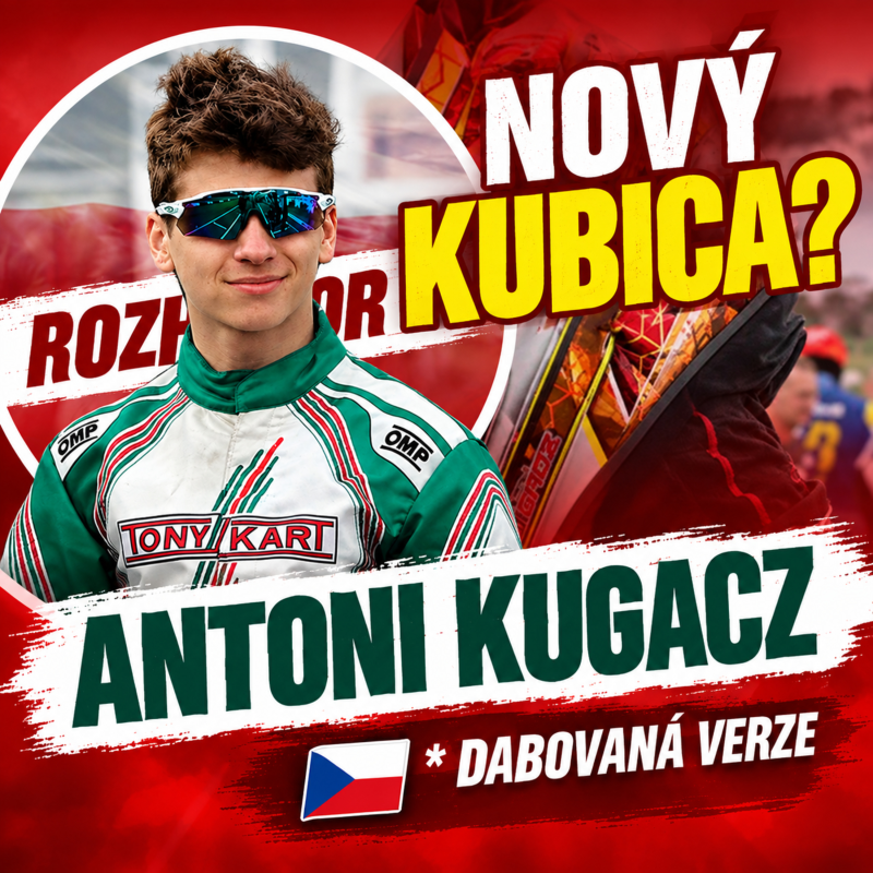 Obrázek epizody Začal až ve 13 letech, dotahuje motokárovou špičku a sní o F1 | Rozhovor: Antoni Kugacz | WAC #94