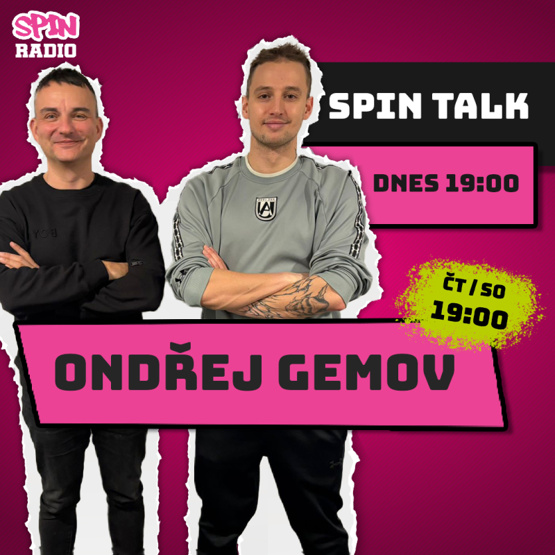 Obrázek epizody SPIN TALK: ONDŘEJ GEMOV - MODEROVÁNÍ PRO MĚ BYLO ÚTĚKEM OD RUTINY! NEJRADĚJI JSEM SE VĚNOVAL FORMULÍM, DOSTIHŮM A PLAVÁNÍ.