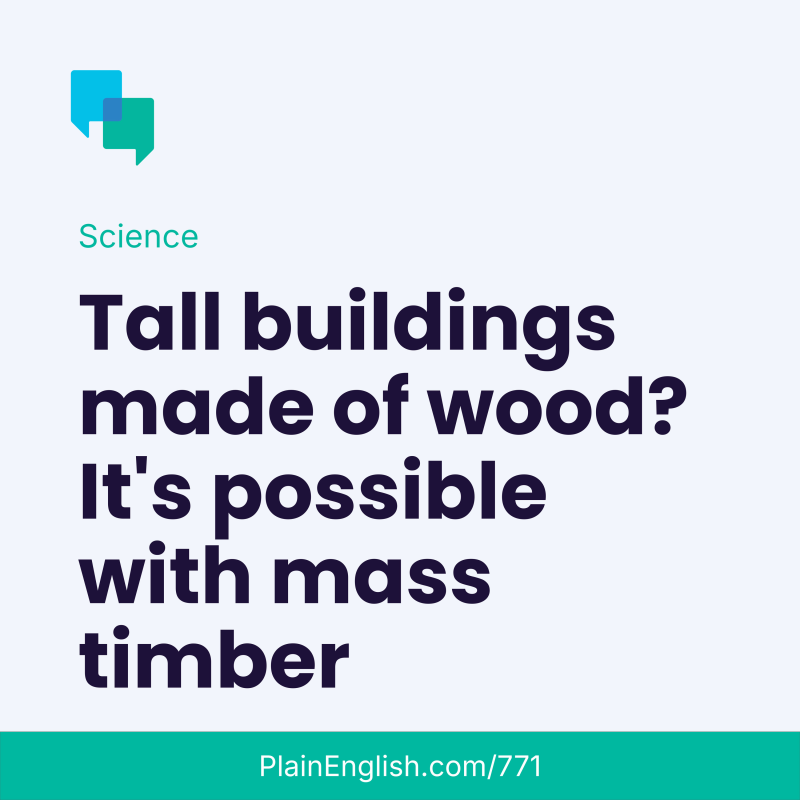 Obrázek epizody These new high-rises are made of wood