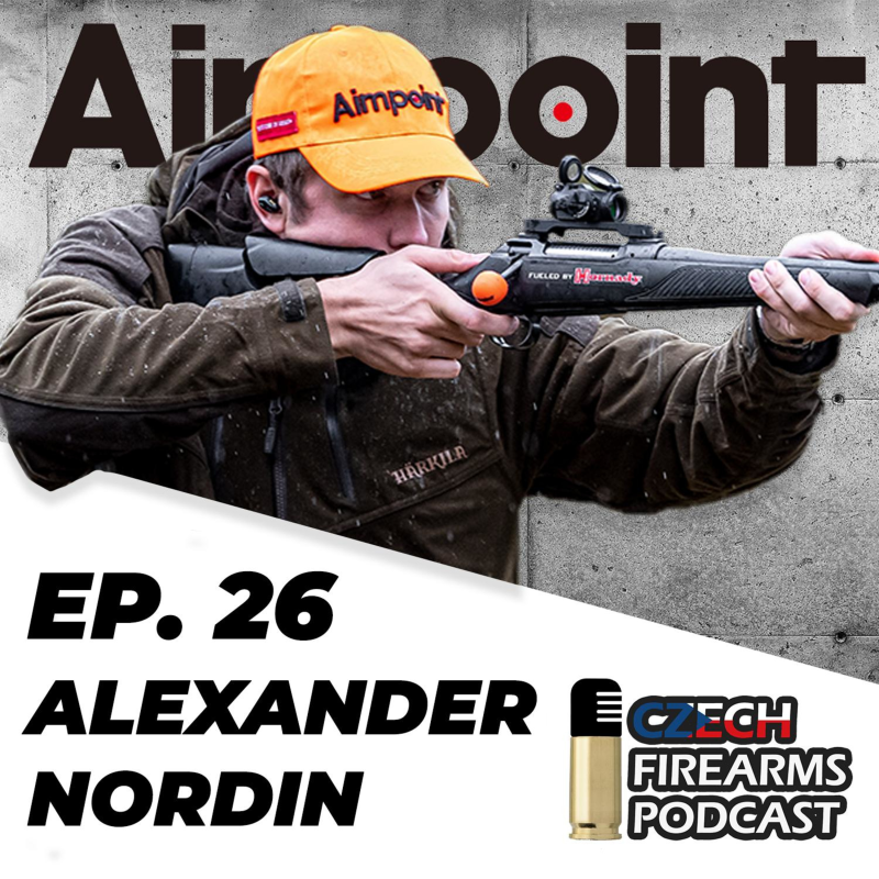 Obrázek epizody Ep. 26 - Alexander Nordin - Hunter, Head of commercial sales at Aimpoint. EN