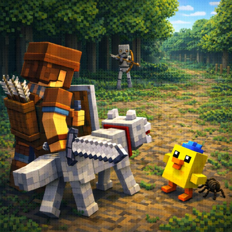 Obrázek epizody Kapitola 42 – Stíny ve dne | Karlíkovy minecraftické pohádky