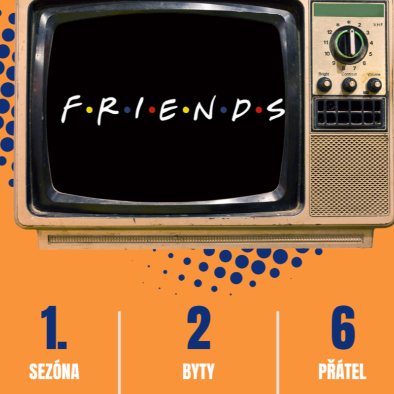 Obrázek epizody Ta se začátkem čtvrté série - Přátelé (S04E01-06)