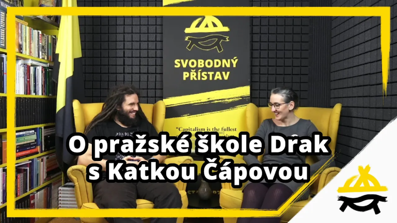 Obrázek epizody Studio Svobodného přístavu: O pražské škole Drak s Katkou Čápovou