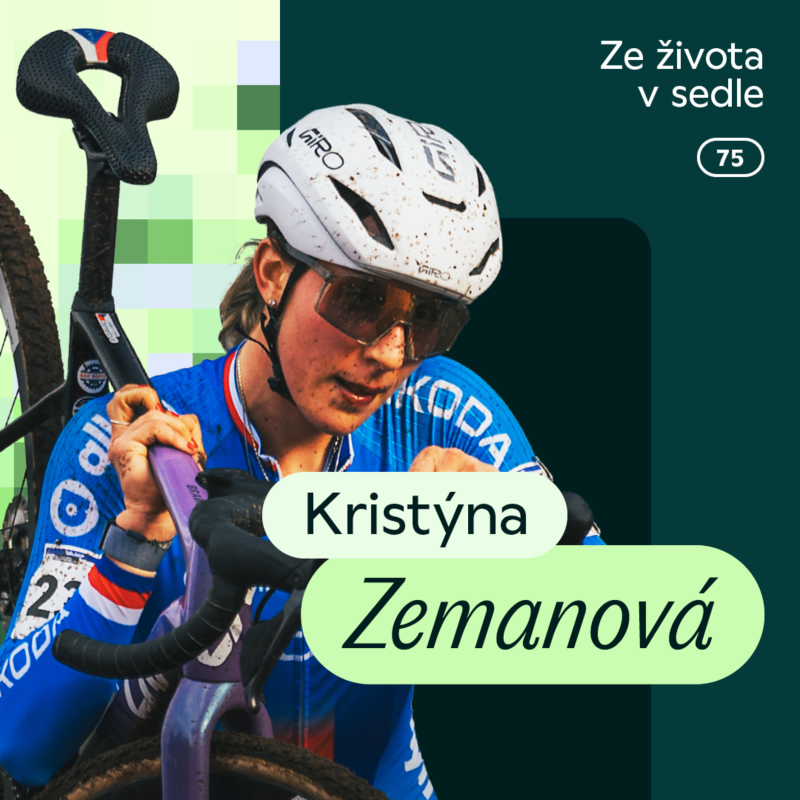 Obrázek epizody 75. Kristýna Zemanová: jak vyhrát 5 národních titulů a závodit mezi cyklokrosovou špičkou