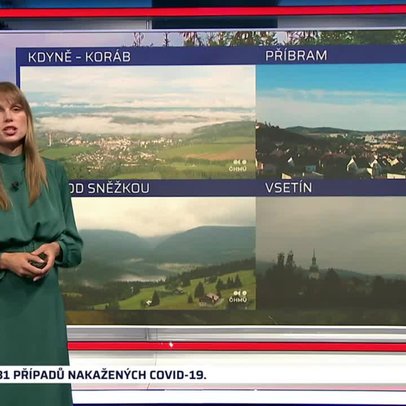 Obrázek epizody Počasí 30.8.2021 20:10