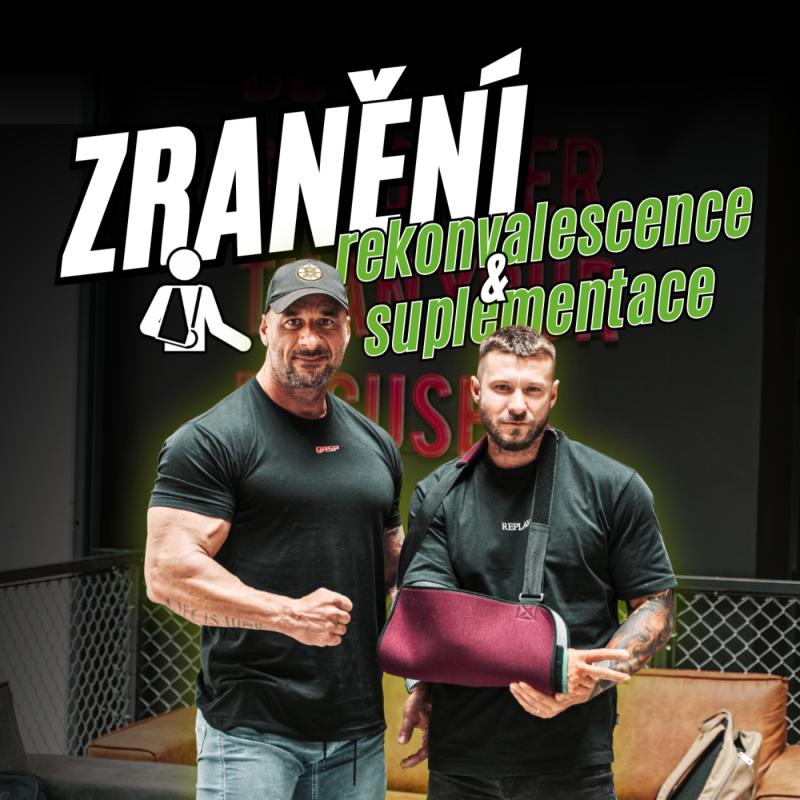 Obrázek epizody Zranění: rekonvalescence a suplementace - kompletní průvodce