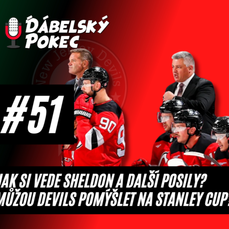 Obrázek epizody #51 – Jak si vede Sheldon, můžou Devils pomýšlet na Stanley Cup 👿🏒🇨🇿🍀