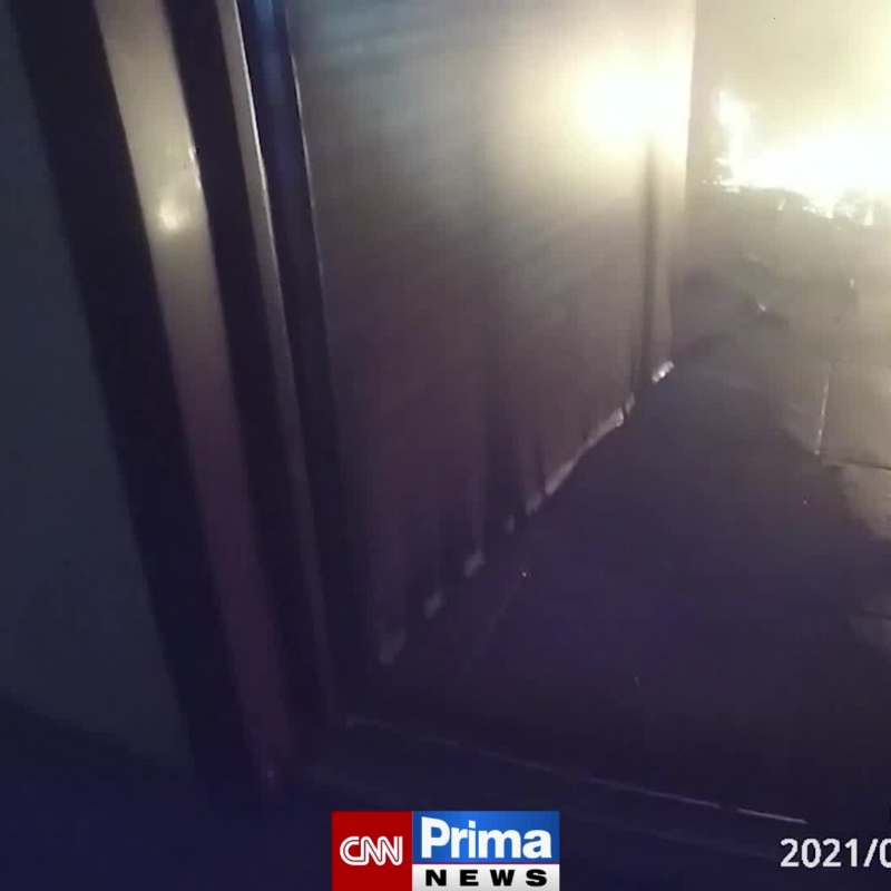 Obrázek epizody Záchrana lidí z hořícího bytu (zdroj: Policie ČR)