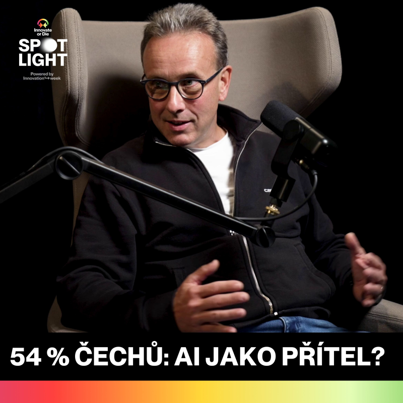 Obrázek epizody 54 % Čechů bere AI jako přítele. Máme se bát o práci? (host Kamil Kunc)