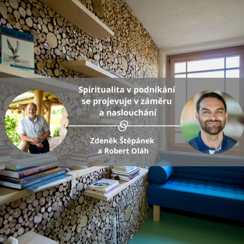 Obrázek epizody Spiritualita v podnikání se projevuje v záměru a naslouchání #spokojeneavykonnefirmy #30letpodnikanizdenkastepanka