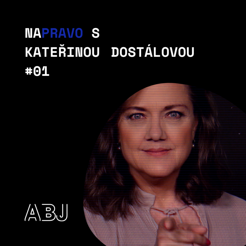 Obrázek epizody Napravo s Kateřinou Dostálovou #01 Do ukrajinských vlajek jsme nejvíc zahalená země. Fiala nemá mandát nás zatáhnout do války. A lži.