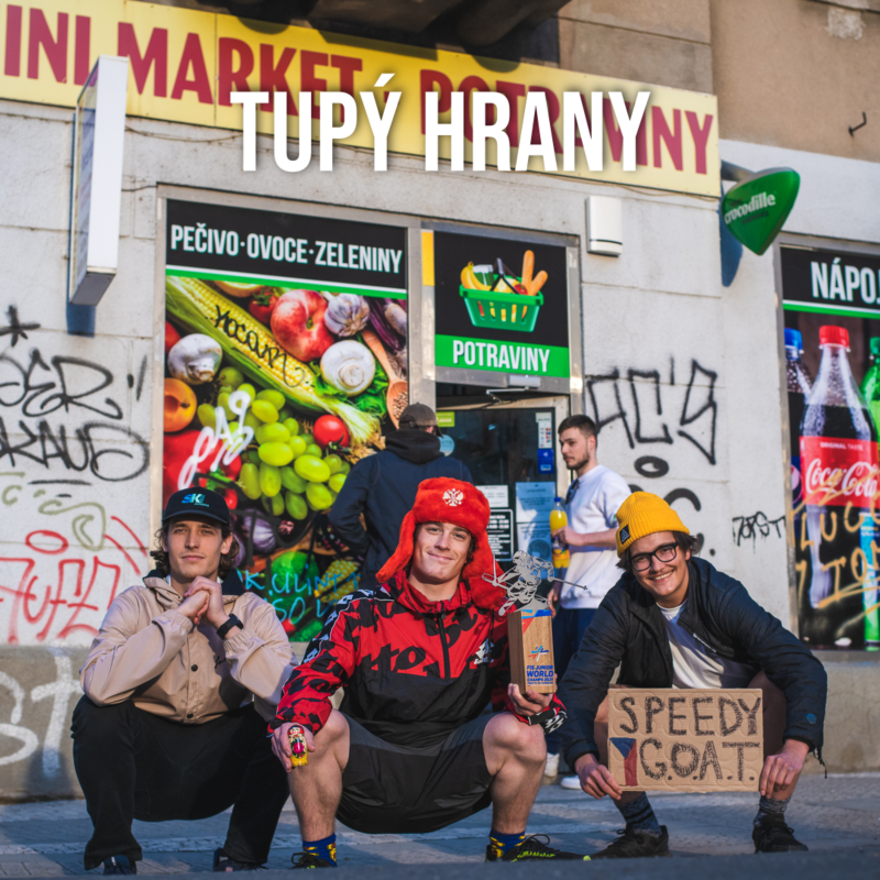 Obrázek epizody Štěpán Speedy Hudeček: Když mi na party roztrhl tričko jeden z mejch lyžařskejch vzorů, tak jsem byl vlastně rád. / Tupý hrany #11