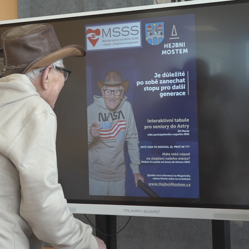 Obrázek epizody Velká interaktivní tabule nemusí být jen doménou ve školách.