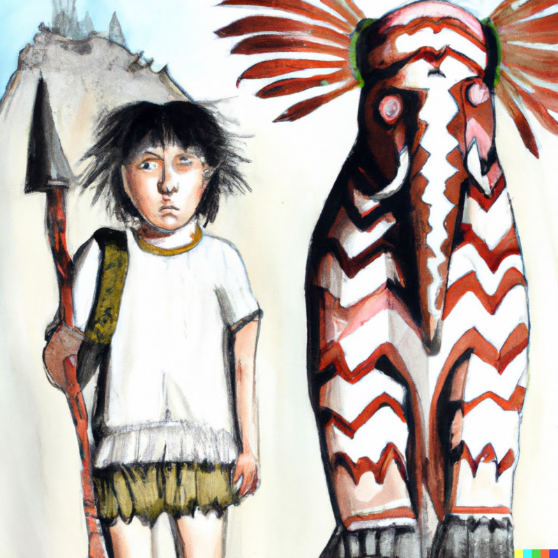 Obrázek epizody Pohádka Indián Dudlidum a mamut (horší zvuk)