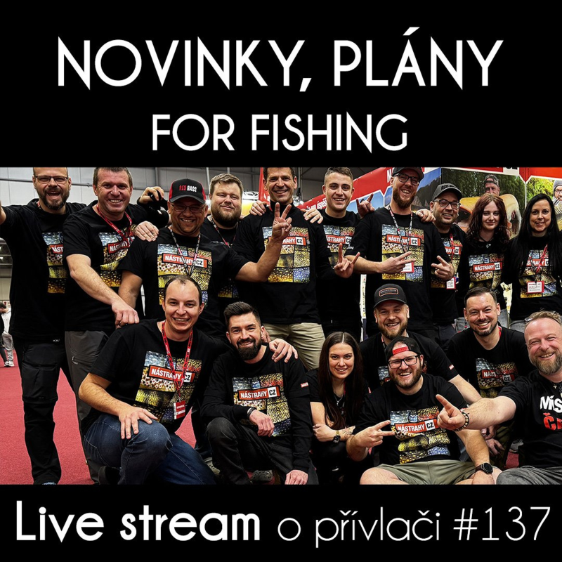 Obrázek epizody Přívlač Live #137 - Žhavé novinky, For Fishing a plány