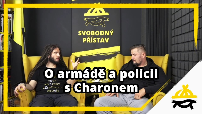 Obrázek epizody Studio Svobodného přístavu: O armádě a policii s Charonem