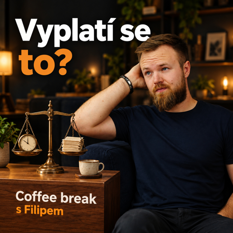 Obrázek epizody Automatizuju, abych ušetřil čas. Ale opravdu ho šetřím? Problém meta práce