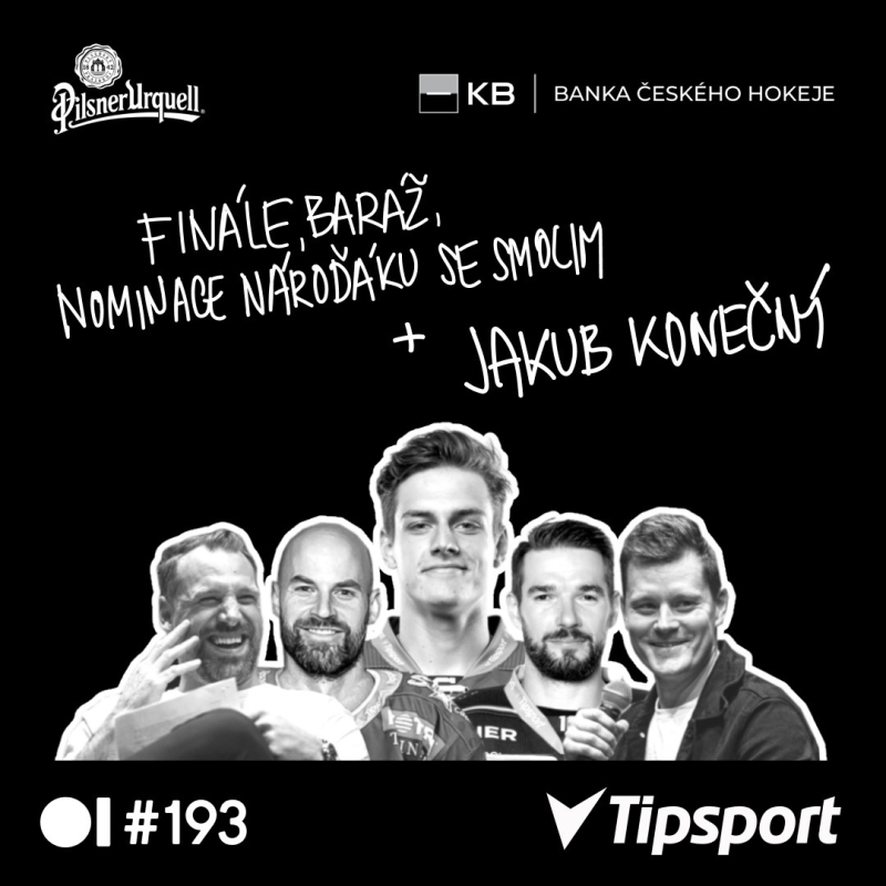 Obrázek epizody EP 193 Finále, baráž, nominace nároďáku se Smolim + JAKUB KONEČNÝ