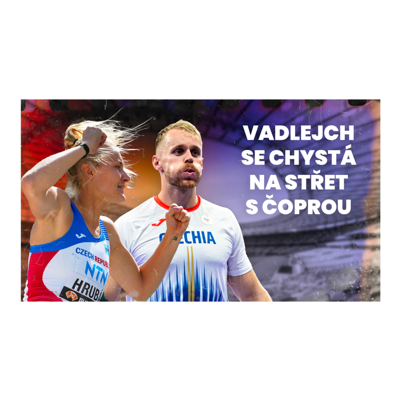Obrázek epizody Atletika | Výškařka Hrubá: Nad laťkou jsem ve stavu beztíže. Vadlejch se chystá na střet s Čoprou