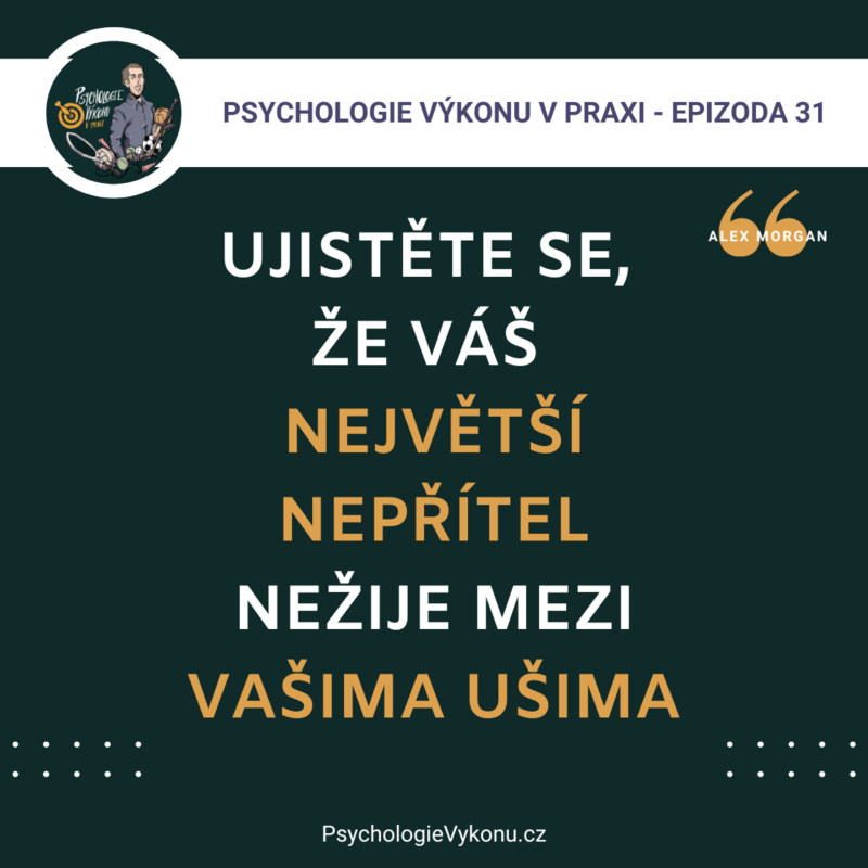 Obrázek epizody #31 Nebuďte svým NEJVĚTŠÍM NEPŘÍTELEM (Alex Morgan - Sezóna II., ep. 4)