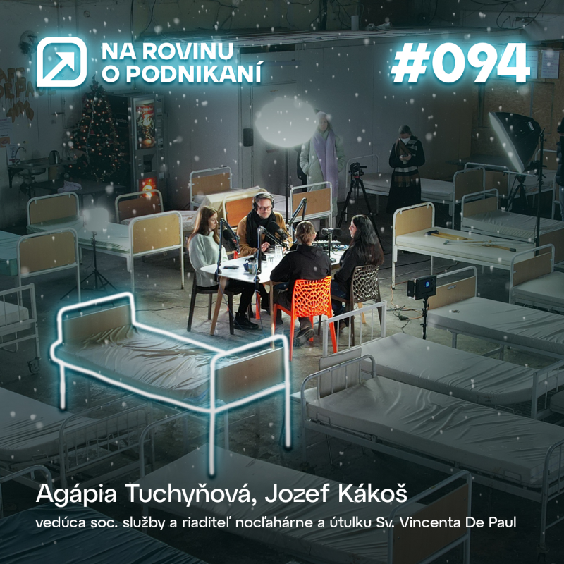Obrázek epizody NRoP 94: Vianočný špeciál: Adoptuj si posteľ v nocľahárni Depaul Slovensko