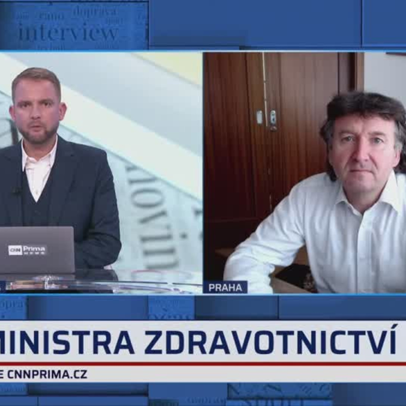 Obrázek epizody Rozhovor s prezidentem České lékařské komory Milanem Kubkem (Zdroj: CNN Prima NEWS)