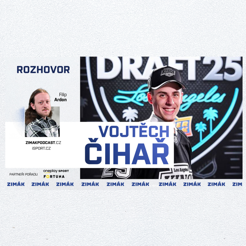 Obrázek epizody Zimák rozhovor | Čihař o draftu, LA i formě v přípravě: Cítím se bez stresu a hraju hokej, jak jsem ho miloval