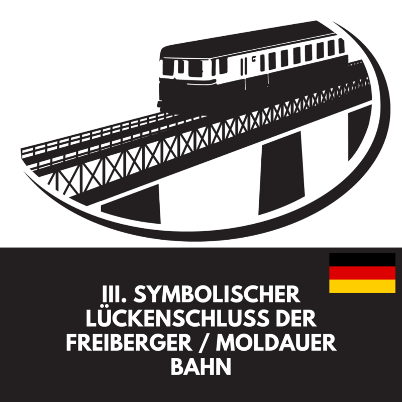 Obrázek epizody III. symbolischer Lückenschluss der Freiberger / Moldauer Bahn