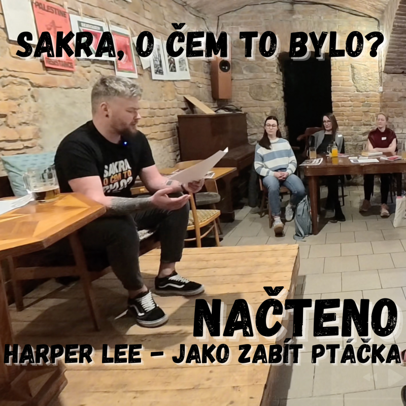Obrázek epizody VideoSpeciál!! Přednáška pro Načteno.com - Harper Lee: Jako zabít ptáčka
