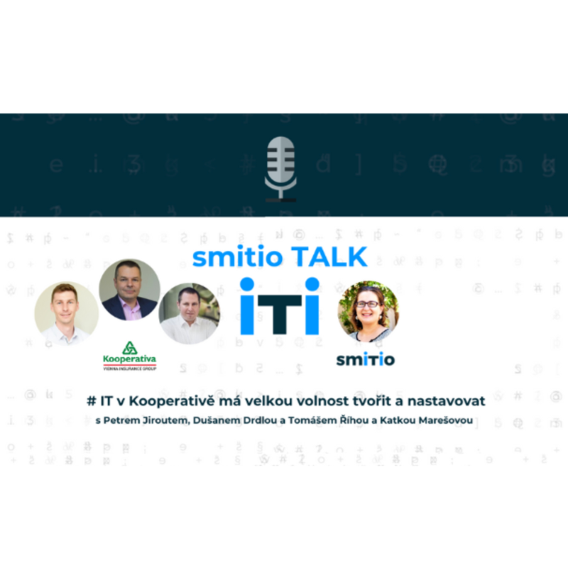 Obrázek epizody smitio TALK no.35 # IT v Kooperativě má velkou volnost tvořit a nastavovat