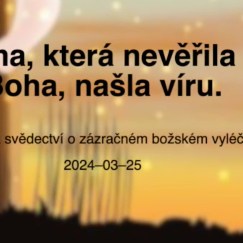 Obrázek epizody Předtím jsem v Boha nevěřila.