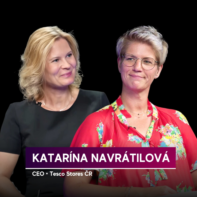 Obrázek epizody CEO Inspirace - Katarína Navrátilová, Tesco Stores ČR