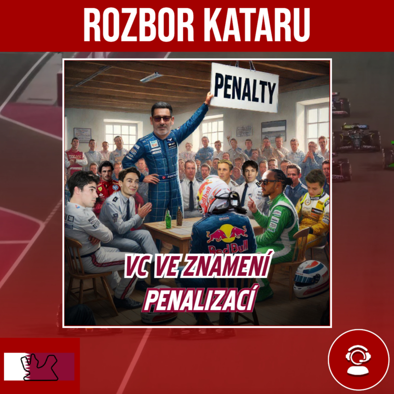Obrázek epizody O utrženém zrcátku a penalizačním pekle - Velká cena Kataru | We are checking #25