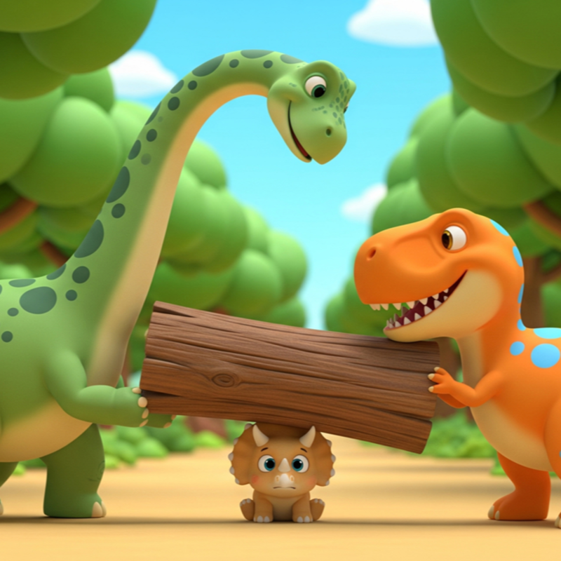 Obrázek epizody #17 Dino dobrodružství: Ztracené mládě a přátelství!💖