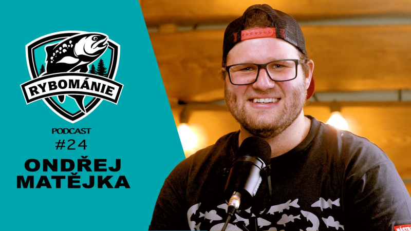 Obrázek epizody RYBOMÁNIE podcast #24 - Ondřej Matějka - ,,Když si mám ublížit sám, musím pomalu a s láskou"