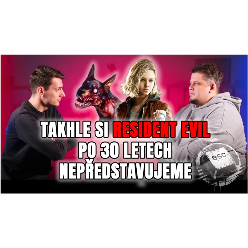 Obrázek epizody Escape #1: 30 let Resident Evil, Kingdom Come: Deliverance 2 bojuje o další cenu a Nvidia pod palbou