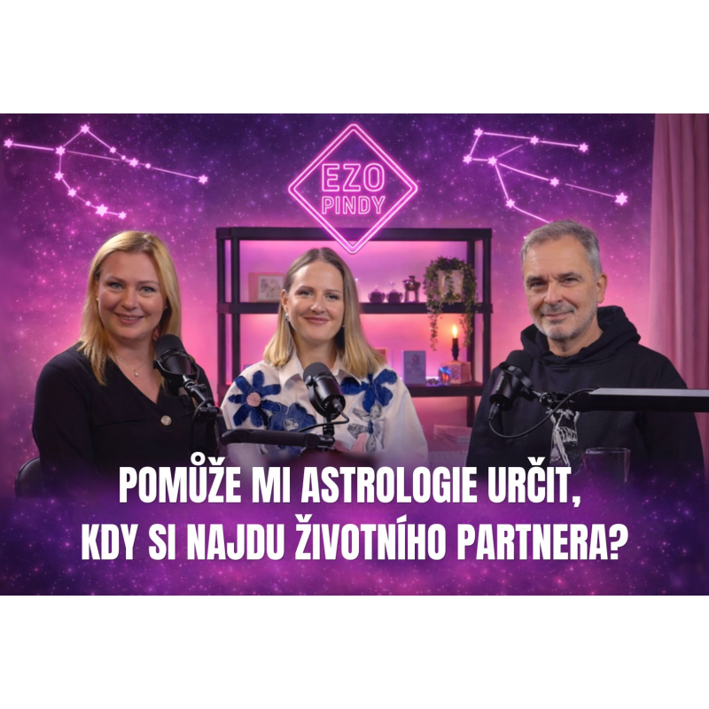 Obrázek epizody EZOPINDY #6 | Astrolog Ondřej Habr: ,,Nemůžete být napůl Býk a napůl Blíženec.”