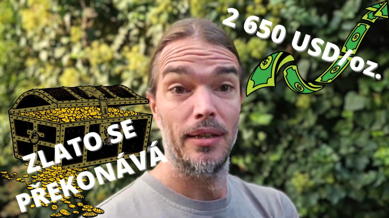 Obrázek epizody Zlato se překonává… již je za 2 650 USD za unci!