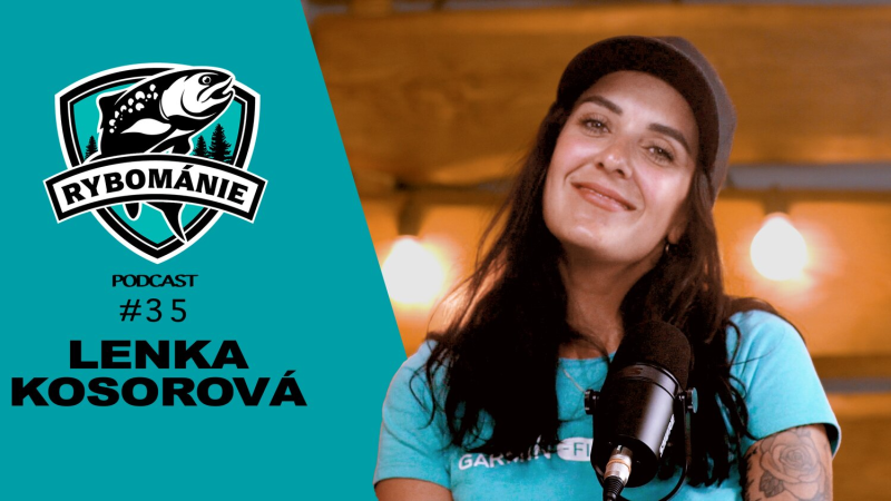 Obrázek epizody RYBOMÁNIE podcast #35 - Lenka Kosorová - Brutální rybářské historky a život průvodce ve Španělsku
