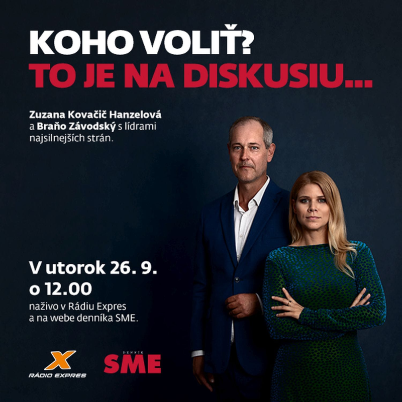 Obrázek epizody Predvolebná debata Rádia Expres a Denníka SME