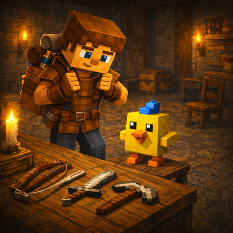 Obrázek epizody Kapitola 54 – Krok, který se nedá vzít zpět | Karlíkovy minecraftické pohádky (Kniha 2)