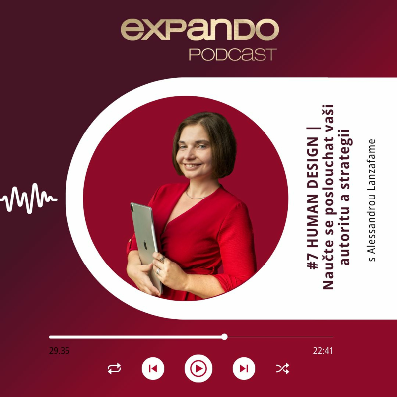 Obrázek epizody #7 Human Design | Naučte se důvěřovat vaší strategii a rozhodovací autoritě