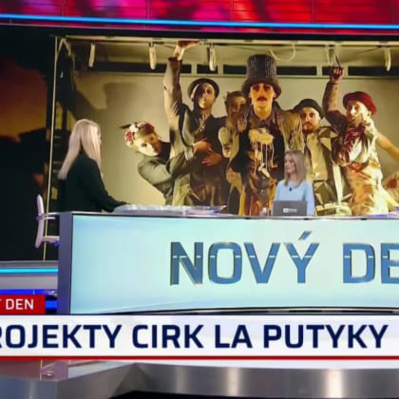 Obrázek epizody Soubor Cirk La Putyka se ve výlohách snažil upozornit na zavřené restaurace i kulturu