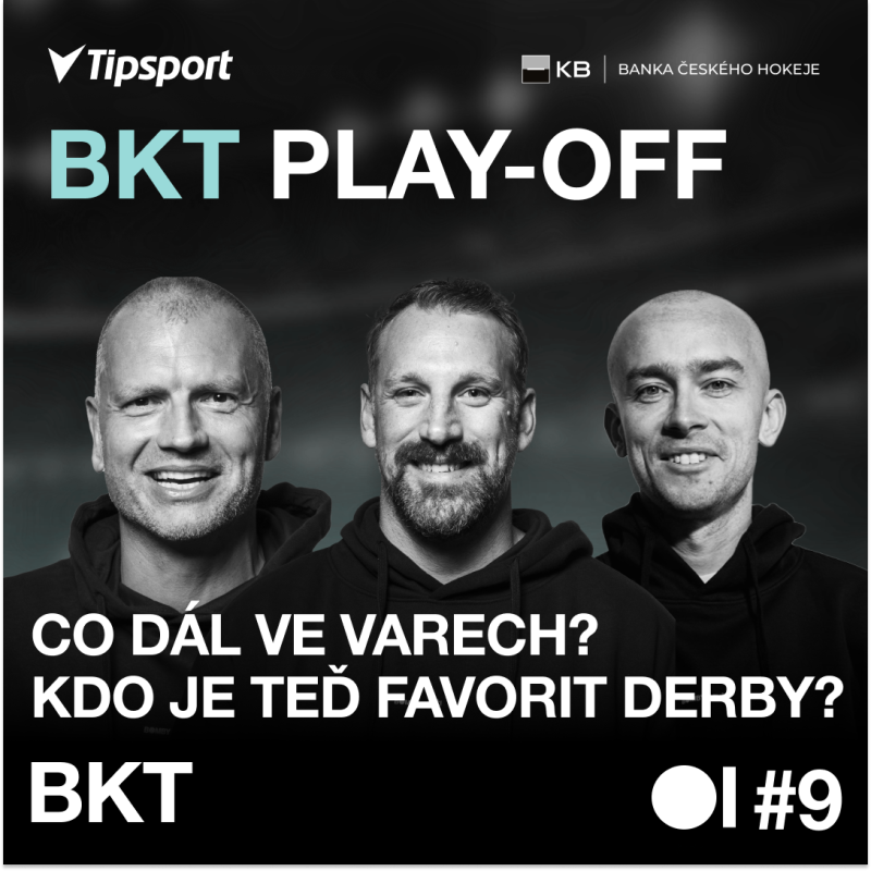 Obrázek epizody BKT PLAY-OFF #9 | Kometa zase strašákem Sparty? Těžký léto pro Vary a může se Bolka cítit ukřivděně?