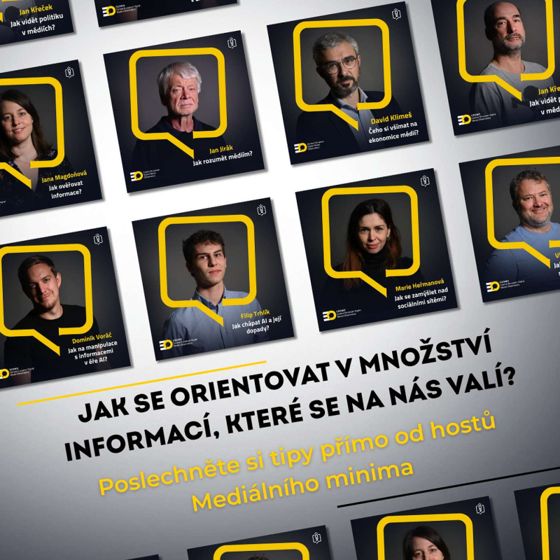 Obrázek epizody Speciál MM: Jak se orientovat v moři informací kolem nás a neutopit se v něm?