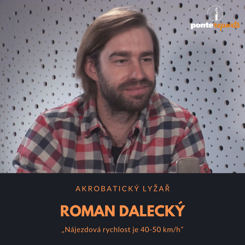Obrázek epizody Roman Dalecký – akrobatický lyžař, trenér: Nájezdová rychlost je 40-50 km/h