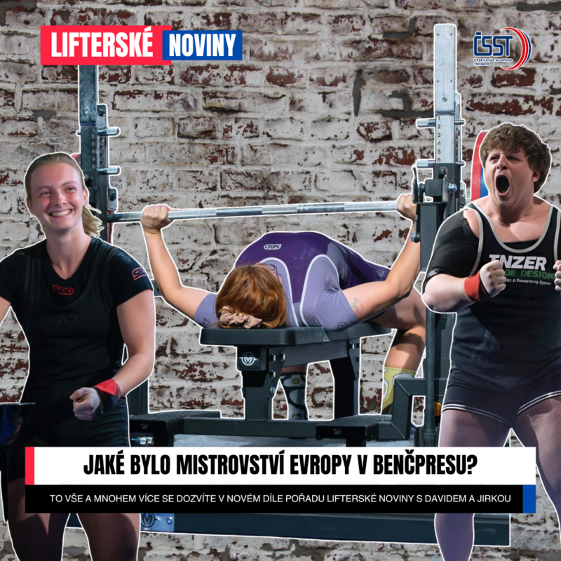 Obrázek epizody Lifterské noviny #9 - Jaké bylo mistrovství Evropy v benčpresu?