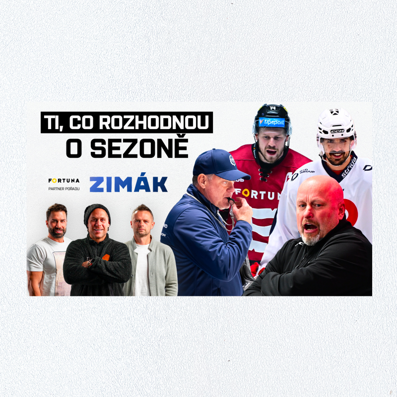 Obrázek epizody ZIMÁK: MVP všech týmů, Stránský dá 40 gólů, tipuje Duda. Jak je to s platy trenérů?
