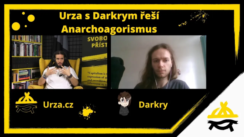 Obrázek epizody Darkry rozebírá s Urzou (knihu) Anarchoagorismus