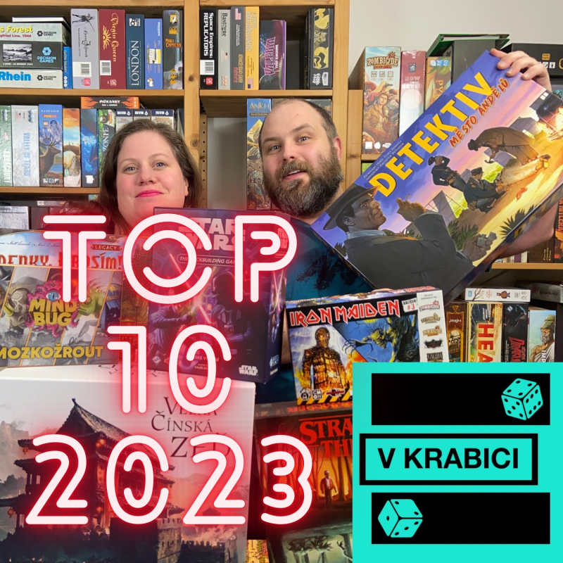 Obrázek epizody 76 - Top 10 nejlepších deskových her za rok 2023